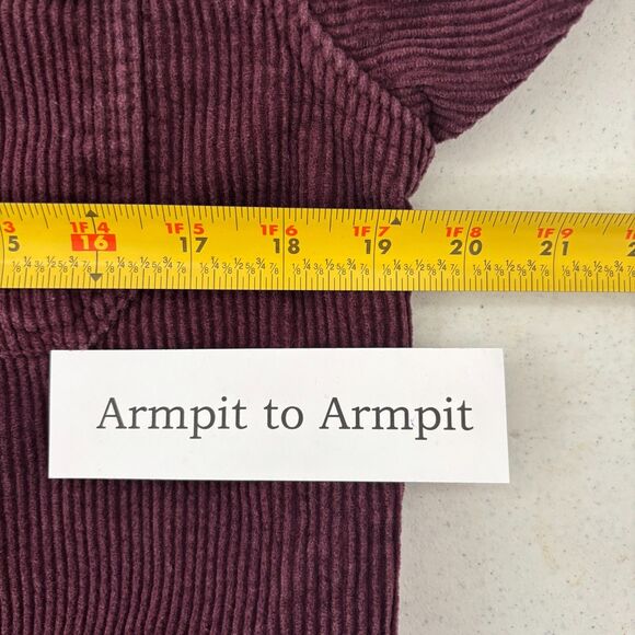 Buffalo David Bitton Mens Jeremias Corduroy Shaket Small Shirt Jacket Granola - Picture 6 of 10